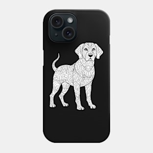 Labrador Dog Mandala Phone Case