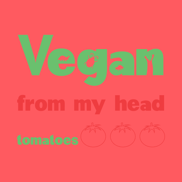 Vegan from my head to my toes by b34poison