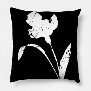 Floral Minimal White - Full Size Image Pillow