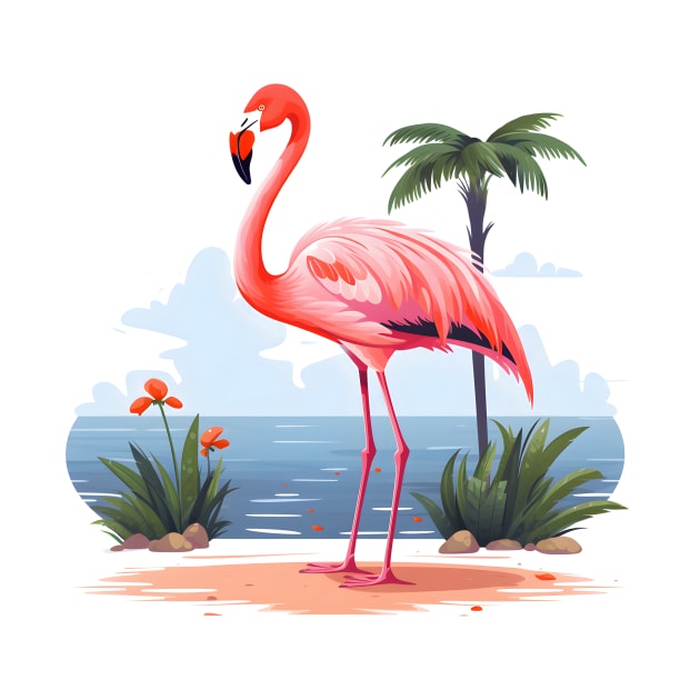 Cool Flamingo by zooleisurelife