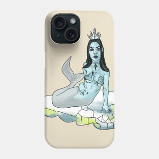 Ice queen mermaid Phone Case