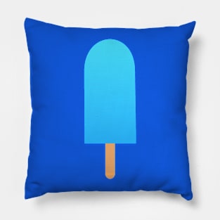 Blue Ice Pop Pillow