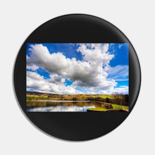 Agden reservoir, Bradfield , Sheffield in Spring with beautiful clouds Pin