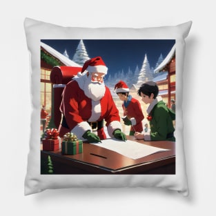 Anime Santa Pillow