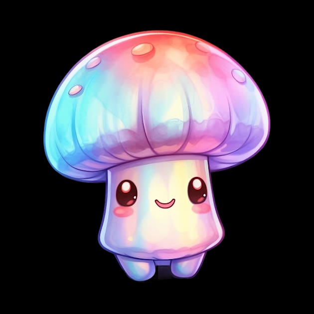 Cute Psychedelic Mushroom by HMMR-design