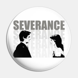 severance series Adam Scott and Britt Lower fan works graphic design by ironpalette Pin