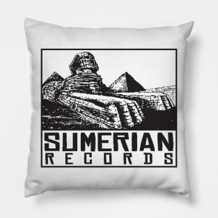 sumerian records Pillow