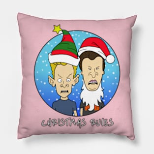 christmas rules Pillow