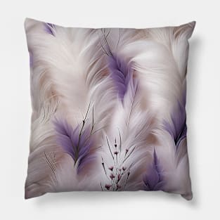 Soft Whispers: The Feathered Touch Pillow