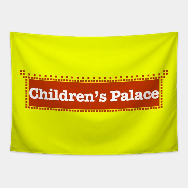 Children's Palace Logo Tapestry by carcinojen