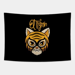 Cat Luchador by Tobe Fonseca Tapestry