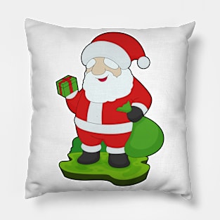 Santa Claus Christmas Package Pillow