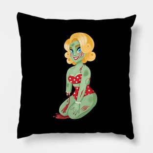 Zombie Pin-up - Blondie Pillow