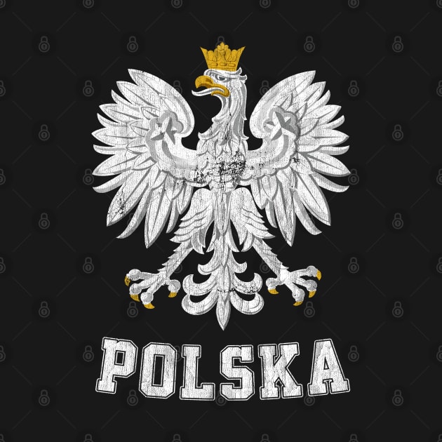 Polska Eagle / Retro Polish Pride Design by DankFutura