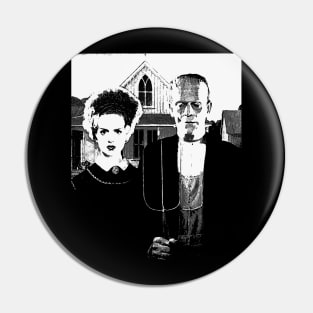 Frankenstein Gothic Pin