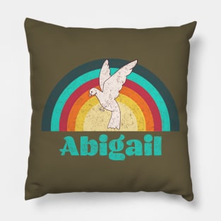 Abigail- Vintage Faded Style Pillow