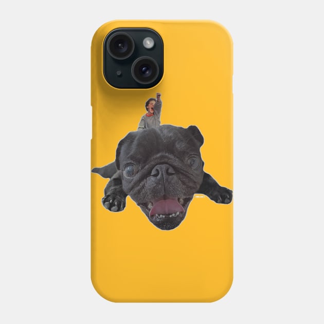 Pugcor vectorized Phone Case by darklordpug