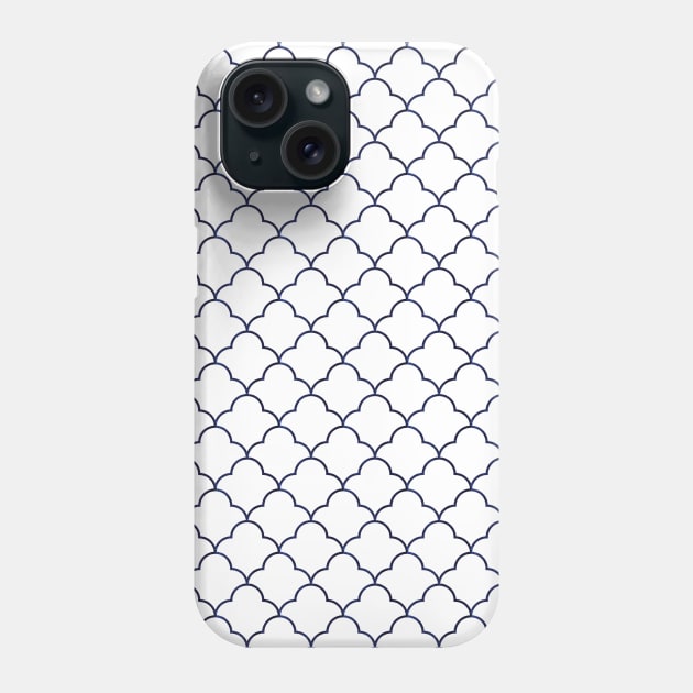 Moroccan Tile Design Pattern Phone Case by DankFutura