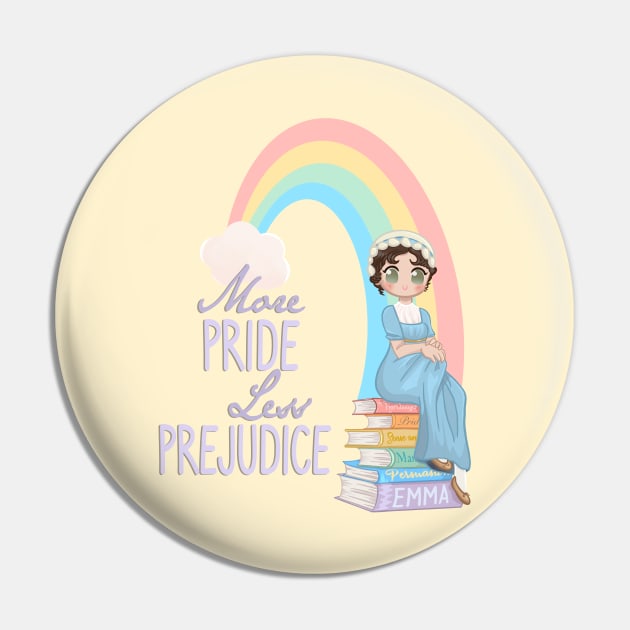 Jane Austen’s Pride KAWAII (2023) Pin by DuniathComics