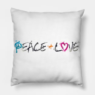 Peace + Love Pillow