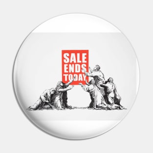 Banksy Sale Ends Today Pin