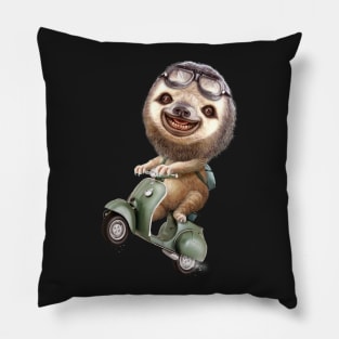 RUNAWAY SLOTH Pillow