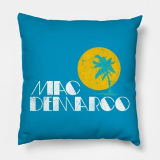 Mac DeMarco - Original Retro Faded Design Pillow