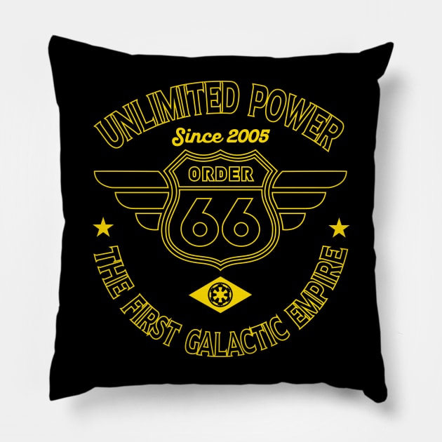 Order 66 alt Pillow by saqman