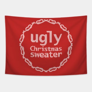 Ugly Christmas Sweater Tapestry