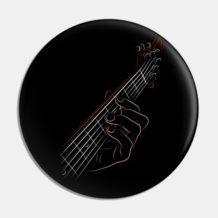 C Major Guitar Chord Shape Pin