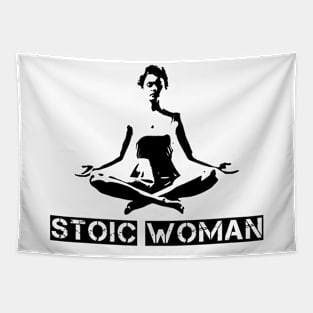 Stoic Woman Tapestry