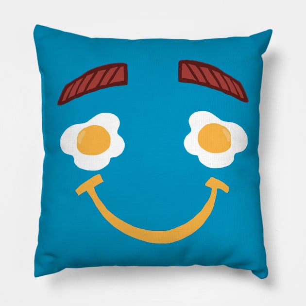 Sunny Side Up Pillow by Whitelaw Comics