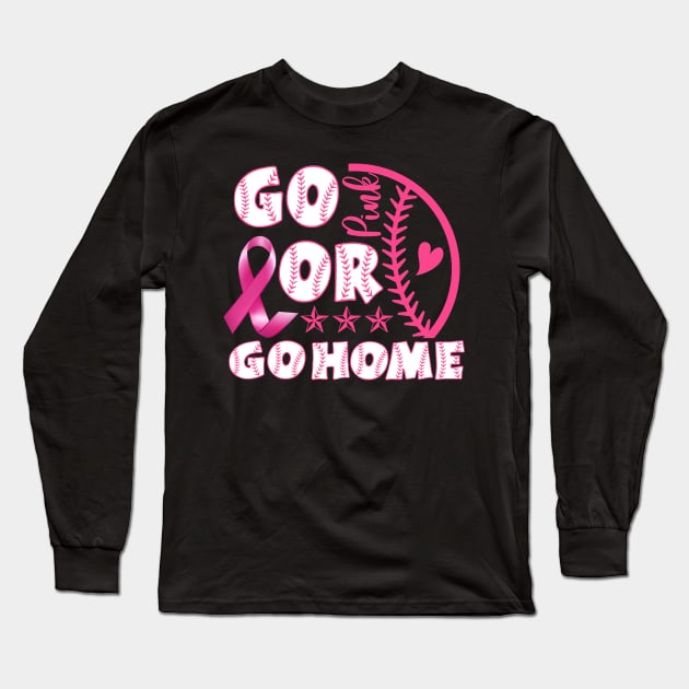 Strike Out Breast Cancer Awareness Baseball Fighters Ribbon Pink T