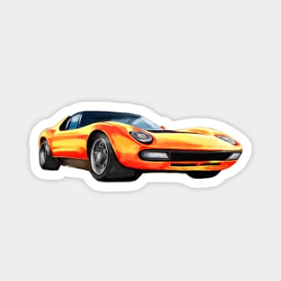 Lamborghini Miura Magnet