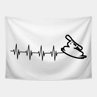 Kayak Heartbeat Tapestry