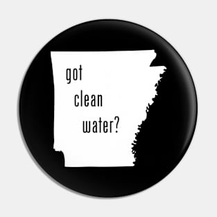 Arkansas-Got Clean Water? Pin