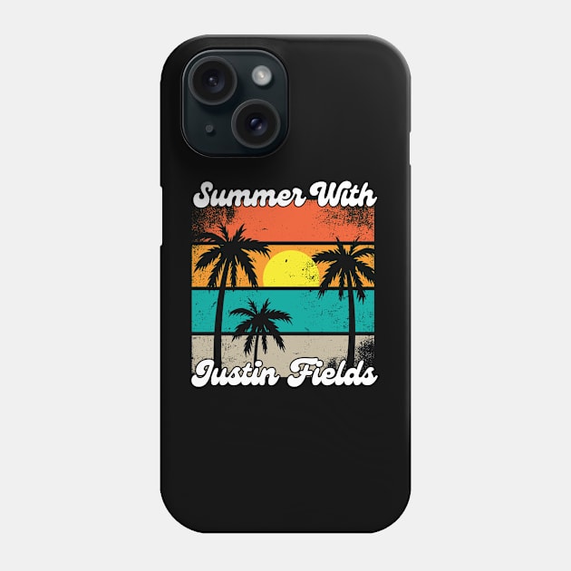 SUMMER WITH JUSTIN FIELDS Phone Case by Lolane