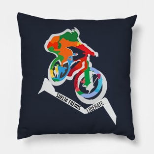 Mountain Bike set you free Pillow