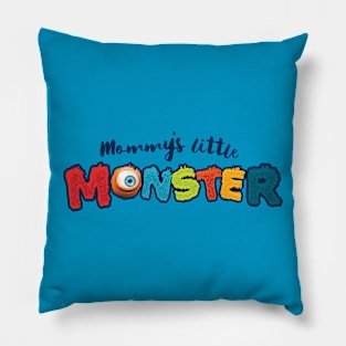 Mommy's little Monster kids graphic t-shirt (MLM036) Pillow