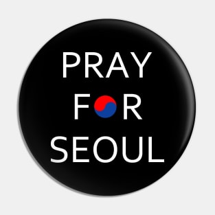 Pray For Seoul Pin