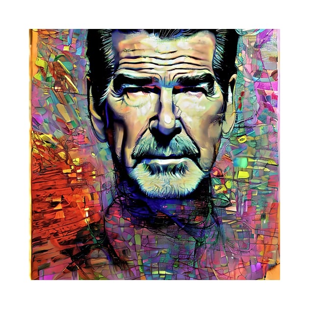 Sketch  of Pierce Brosnan by bogfl