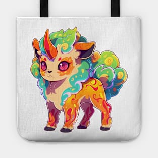 Cute Chibi Kirin Creature Tote