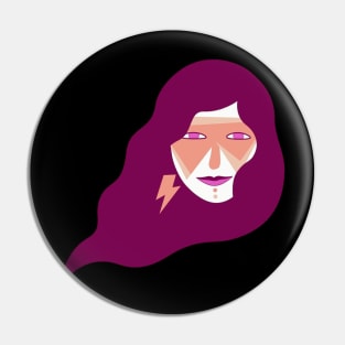 Riot Girl Pin