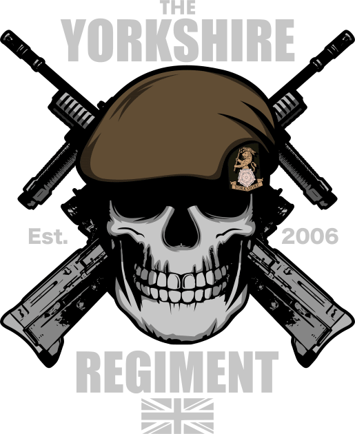 Yorkshire Regiment Kids T-Shirt by TCP