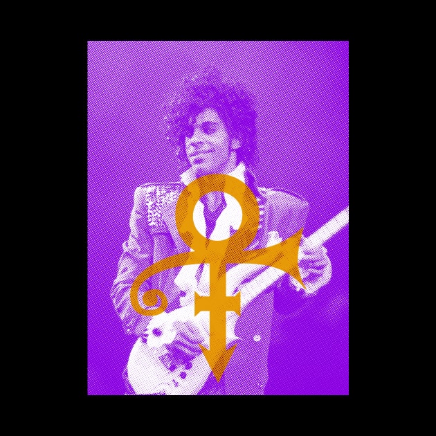 Prince! Riso style Graphic by SkipBroTees