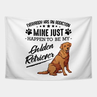 Golden Retriever Tapestry