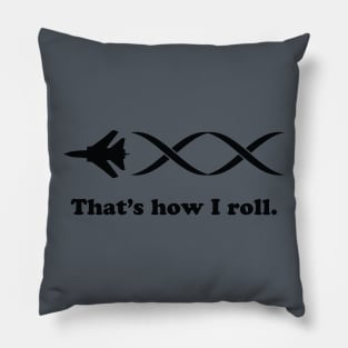 How I Roll Pillow