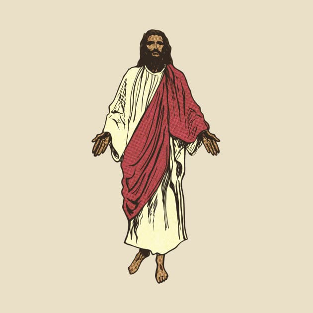 Retro Jesus by earmites