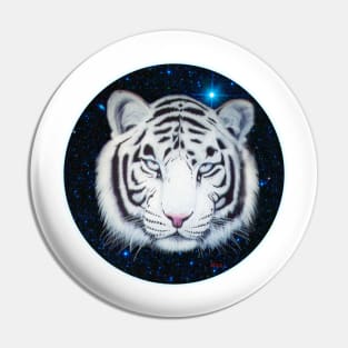 White Tiger Pin