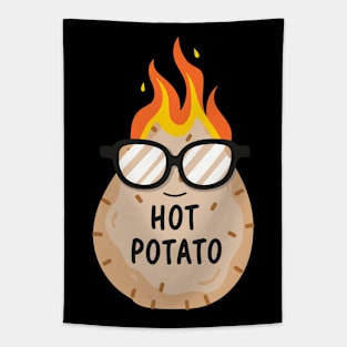 Cool Hot Potato Funny Tapestry